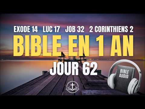 THE BIBLE IN 1 YEAR | Day 62: Overcoming the Impossible (Exodus 14, Luke 17, Job 32, 2 Corinthian...