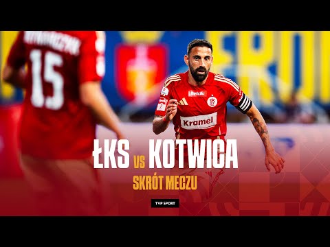 1. LIGA: ŁKS ŁÓDŹ - KOTWICA KOŁOBRZEG, PEWNE ZWYCIĘSTWO BENIAMINKA | SKRÓT | SEZON 2024/25