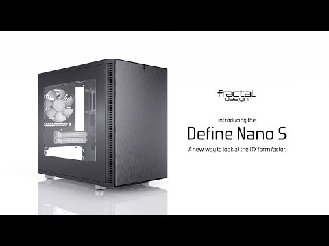 Fractal Design Define Nano S - schwarz, Window video preview