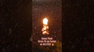 Shaka Ponk : circle pit ÉNORME au Hellfest ! 🤘🏼🔥 #shakaponk #concert #Hellfest