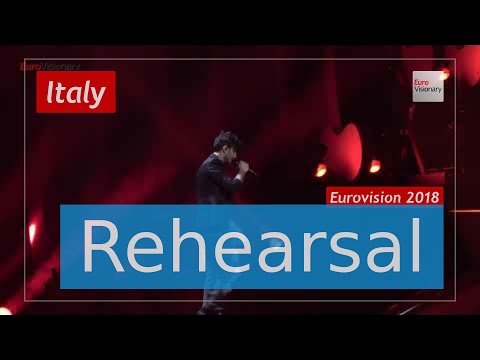 Ermal Meta e Fabrizio Moro - Non Mi Avete Fatto Niente - Eurovision 2018 Italy (Rehearsal)