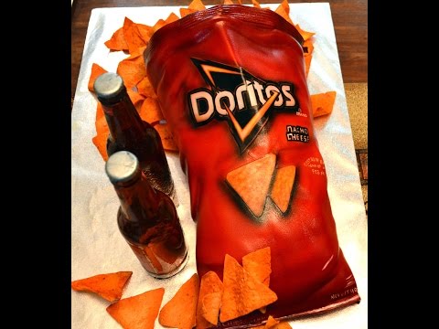 Cake that looks like a bag of chips! Janet Brown