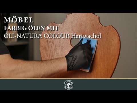 OLI NATURA Colour Hartwachsöl - SAFRAN GIBT DEN TON AN