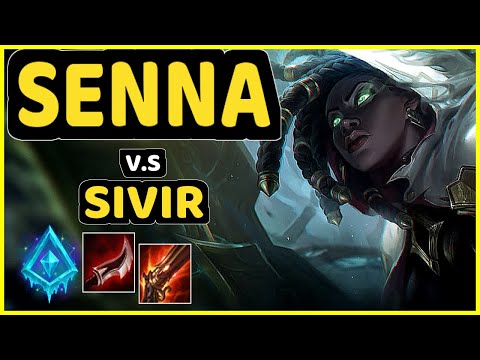 KOBBE (SENNA) vs SIVIR - BOTTOM ADC CHALLENGER GAMEPLAY - EUW