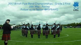 01 Manorcunningham - 2017 Grade 2 British Pipe Band Championships
