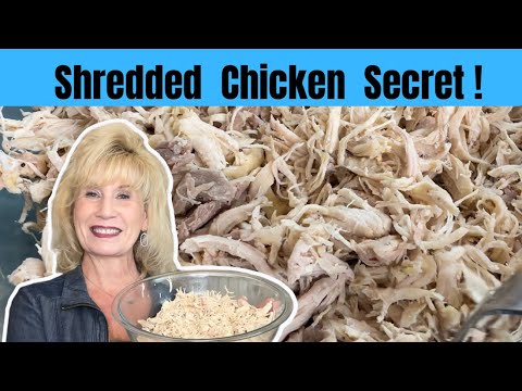 Unbelievable Trick for Perfect Shredded Chicken... With an Instant Pot!
