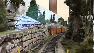 preview picture of video 'Ross Rails HO Scale Club Cab Ride'