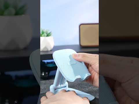 Настольная подставка для телефона и планшета Vention 4.7-12.9" складная регулируемая Розовая - фото 1 - id-p2084159907