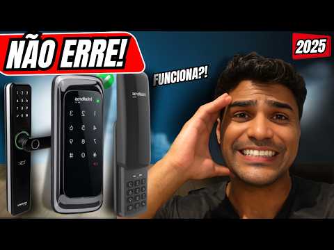 Qual Melhor FECHADURA DIGITAL 2025 ? TOP 6 FECHADURAS INTELIGENTES!
