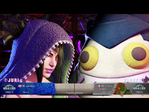CABA (JURI) VS. MENARD (BLANKA) (STREET FIGHTER 6 - TOP PLAYERS)