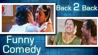 Back 2 Back Funny Comedy Scenes  Azhagu Nilayan Ta