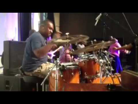 Larry Roberts Jr. On Drums