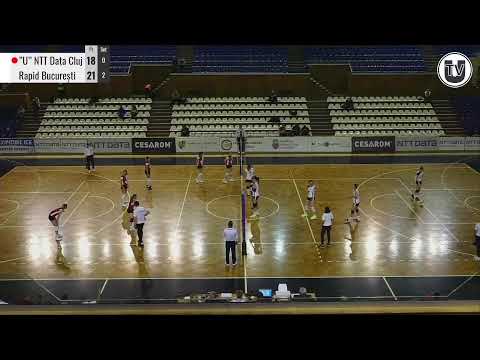 Volei feminin: ”U” NTT Data Cluj - Rapid București