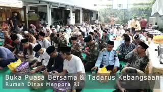 Download lagu Buka Puasa Bersama dan Tadarus Kebangsaan dengan K.H Anwar Zahid dan Sudjiwo Tedjo mp3