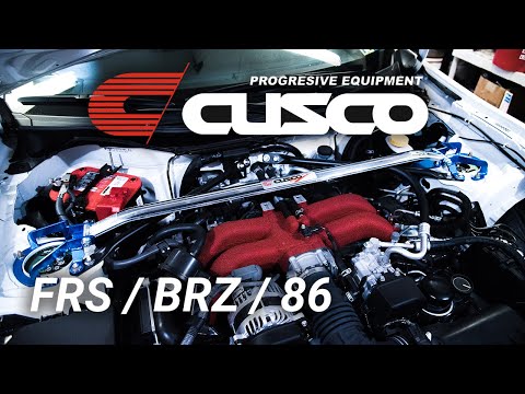 Cusco Strut Tower Bar (+Brake Master Cylinder Brace) Install | FRS / BRZ / 86