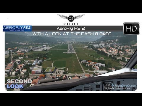 Aerofly FS 2 Flight Simulator | Dash-8 Q400 | Second Look w/Orbx Innsbruck