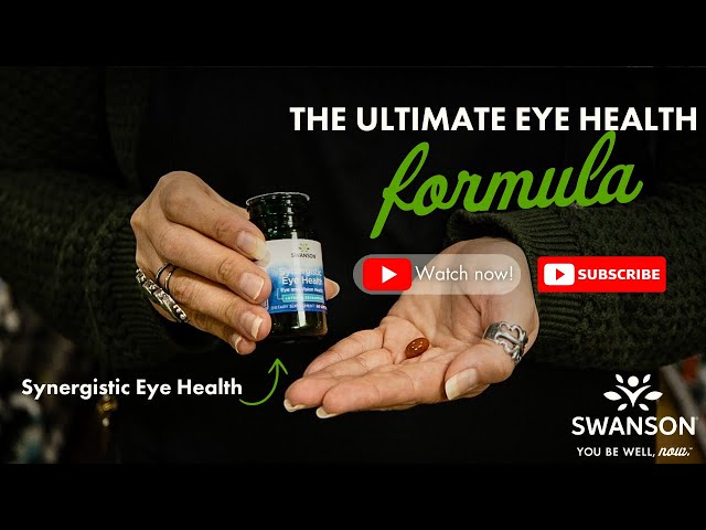 Synergistic Eye Health - Lutein & Zeaxanthin Video