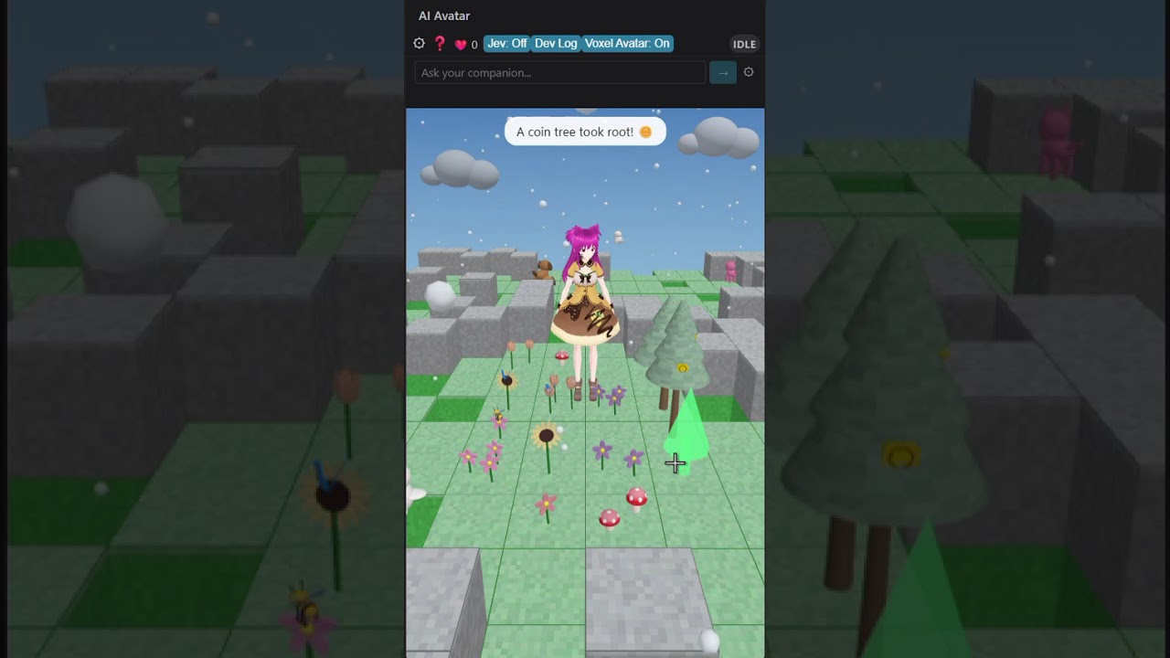AI Avatar Voxel Avatar Mode v26 Demo