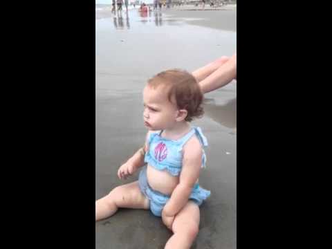 Mary Katherine loves the beach!