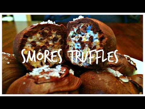 SUPER EASY 3 INGREDIENT S'mores Truffles - Episode 20 Baking With Ryan