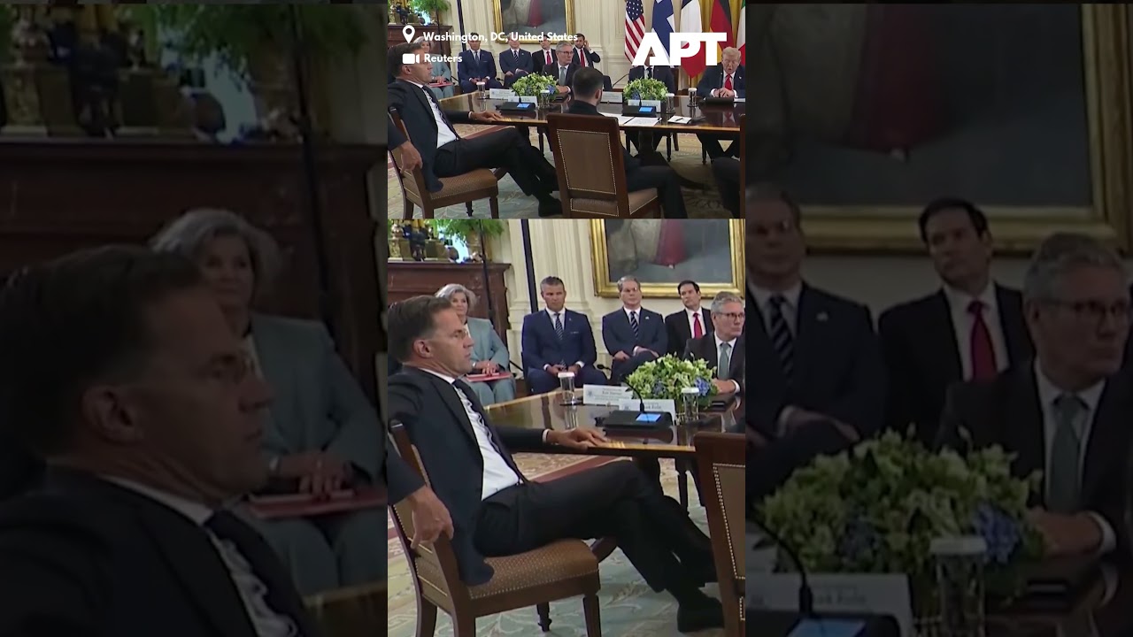 “Sit Back and Listen to Daddy!” – NATO Chief Rutte Relaxed as Trump Hosts Ukraine Roundtable | APT