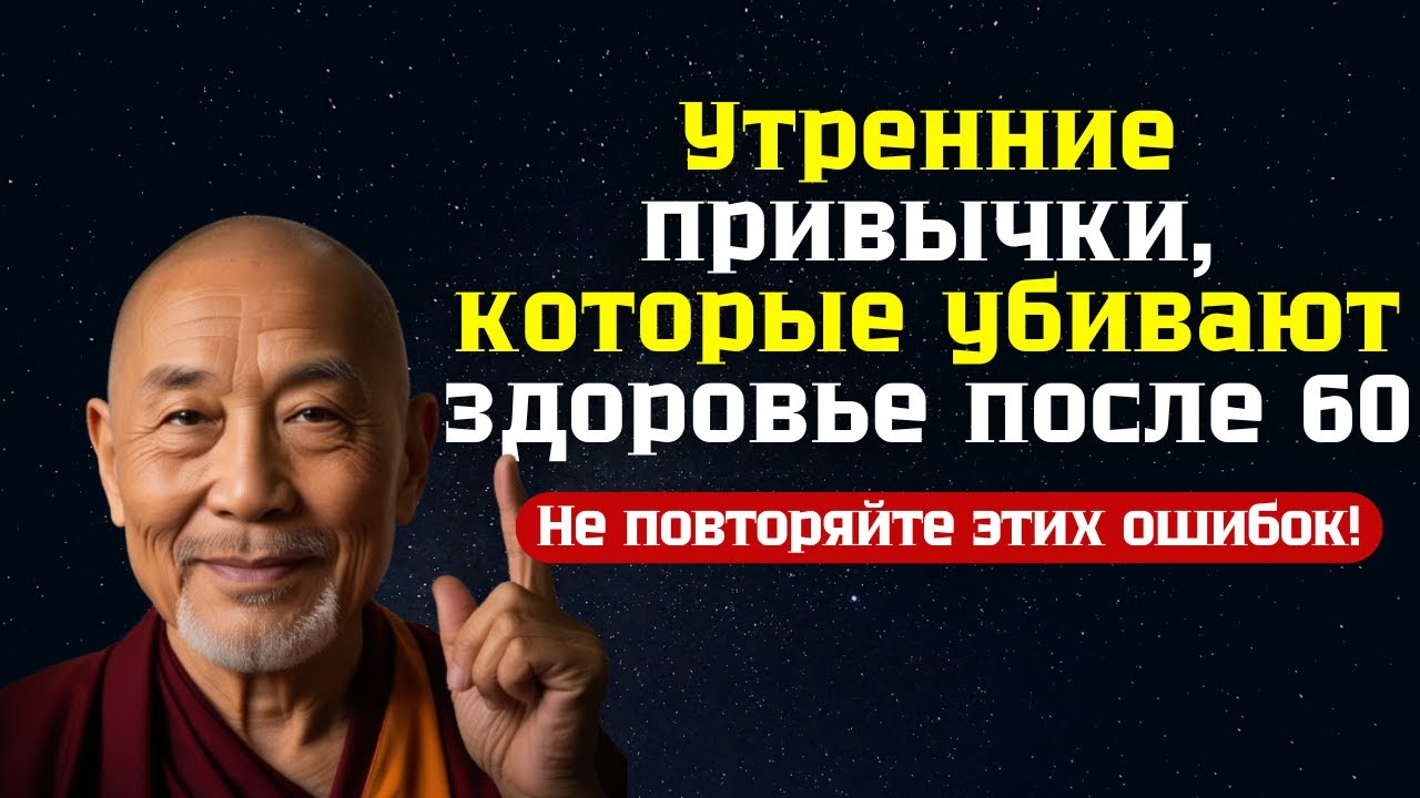 Утренние привычки, которые убивают здоровье после 60: Не повторяйте этих ошибок!