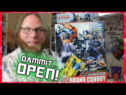 Dammit, Open: A Katamari of Trash! Chill Transformers unboxing session!