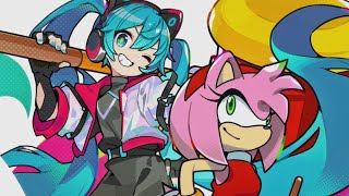 SONIC, TAILS, KNUCKLES: - ウィーアーピコピコハンマーズ!!!! (ソニック×初音ミク "Project ONSOKU") - cosMo@暴走P