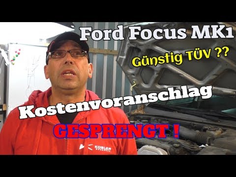 Cheap MOT? - Cost estimate blown! - Ford Focus MK1 - Part 1