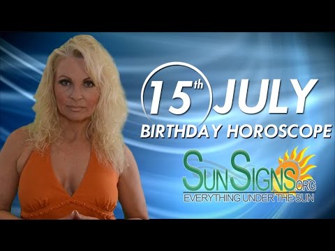 July 15th Zodiac Horoscope Birthday Personality - Cancer - Part 1