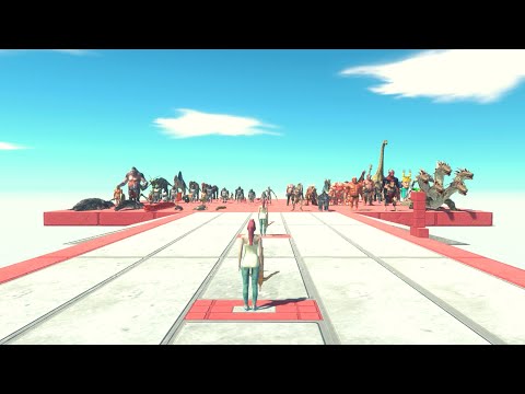 All Units Crossbow Aneko Test [Without Flying Units] ARBS | Animal Revolt Battle Simulator