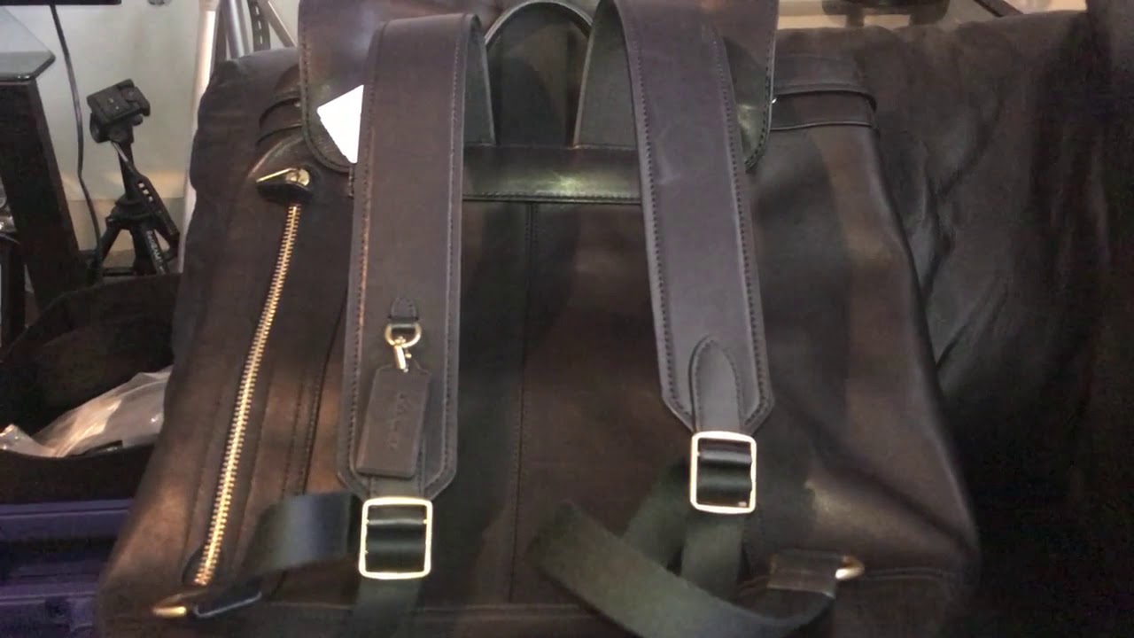 COACH BLEECKER Back Pack Sport calf leather 🤓👍🏾❤️