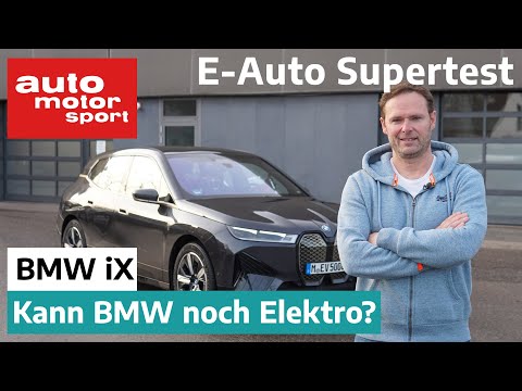 BMW iX: Gewagtes Design, viel Technik: Hat er alles was ein BMW braucht? E-Auto Supertest