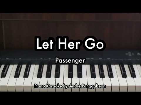 Let Her Go - Passenger | Piano Karaoke by Andre Panggabean