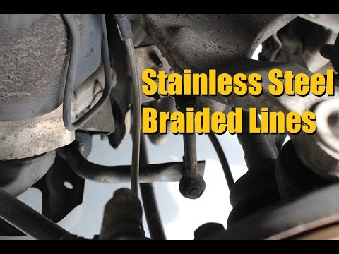 Stainless Steel Braided Clutch and Brake Lines | AnthonyJ350