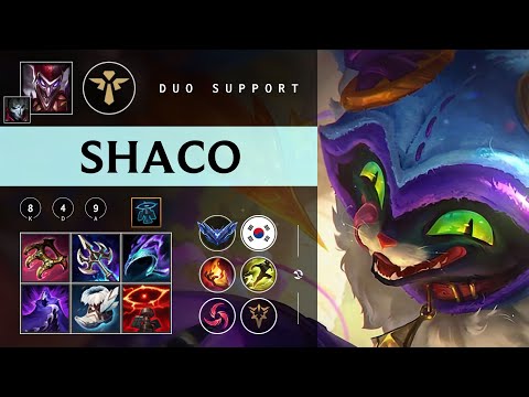 Shaco Support vs Elise - KR Diamond Patch 26.01