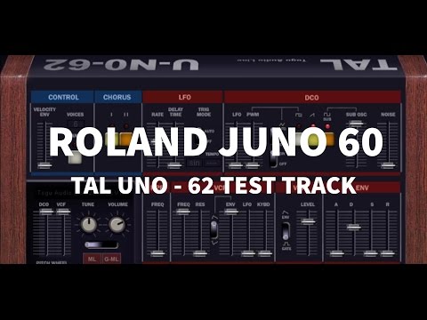 Roland Juno 60 Emulation Test track -TAL-U-NO-62-V2 - Nova Spire