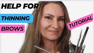 How to have fuller, thicker brows. Quick and easy tips and tools for beautiful brows!