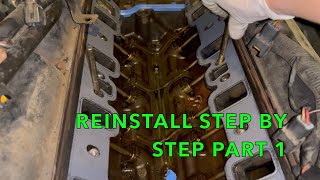 Reinstall STEP BY STEP Lower Intake Manifold 95 Mustang PART 1