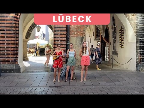 Lübeck, Germany 🇩🇪 Walking Tour of Historic Streets & Hidden Gems 🌆 🚶
