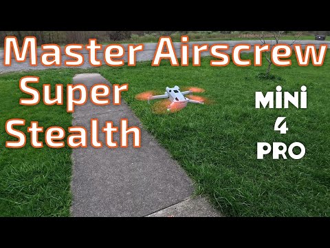 Master Airscrew Super Stealth Props for the Mini 4 Pro