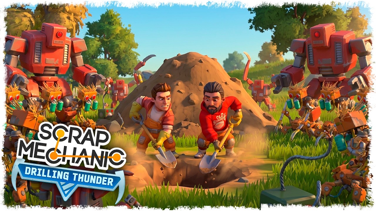 СПАСАЕМСЯ ПОД ЗЕМЛЕЙ!!! SCRAP MECHANIC!!! (Часть 7)
