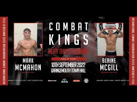 Fight 8   Marc McMahon V Blaine McGill