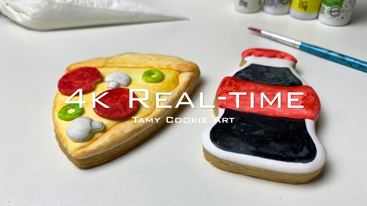 The Most Satisfying ASMR Food Videos: Pizza & Coke Edible Art | No Talking