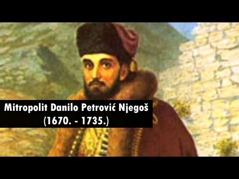 1/7.Dinastija Petrović Njegoš - Mitropolit Danilo Petrović Njegoš