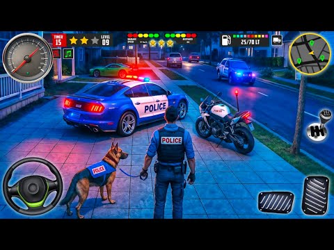 Police Car Chase Simulator 3D Game - Real Cop Cars Driving Simulator 2025 - Android GamePlay