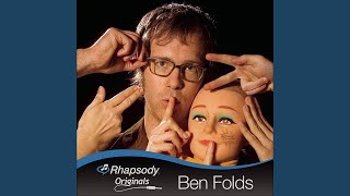 Ben Folds - Learn to Live with What You Are (Live for Rhapsody Originals)