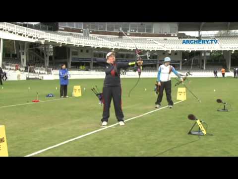 Natalia Valeeva v Miranda Leek – recurve women’s 2nd round | London 2012 Olympic Test Event