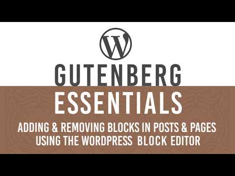 Add New Remove unused Blocks in WordPress Gutenberg Block Editor