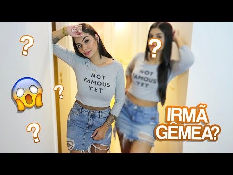 FINGINDO SER IRMÃ GÊMEA POR UM DIA ft. Mari Pimenta